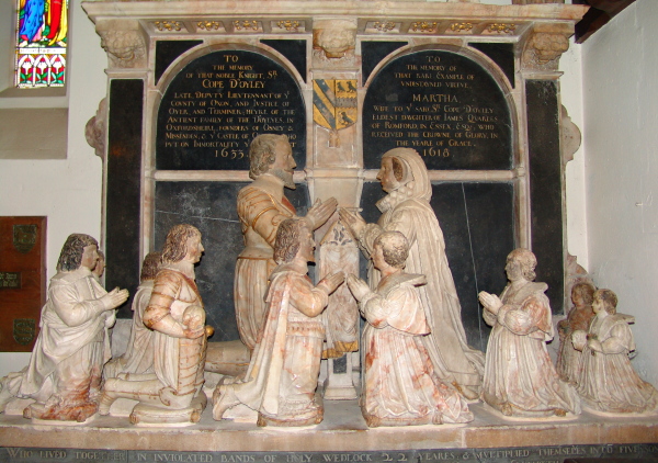 memorial to Cope D'Oyley and his family