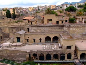 Ercolano from above